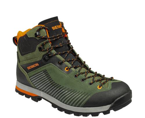 Bennon Peak high green, 45 Unisex trekingové topánky