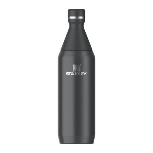 Stanley All Day Slim Bottle fľaša black Outdoorová fľaša vakuová