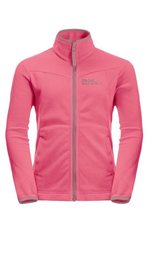 Jack Wolfskin Sandpiper K scube, 176 Detská bunda na zips