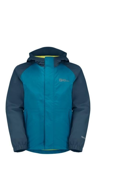 Jack Wolfskin Tucan K everest blue, 152 Detská bunda na zips