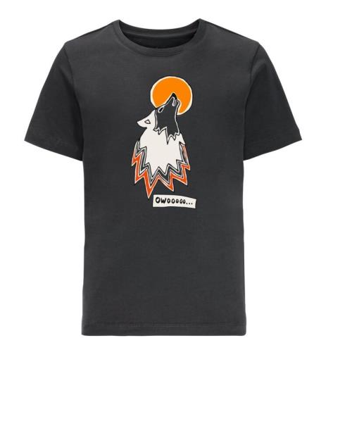 Jack Wolfskin Wolf & Van T B phantom, 140 Detské bavlnené tričko