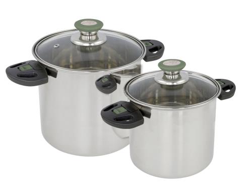 BO-CAMP Elegance Compact 2 strieborná Súprava riadu