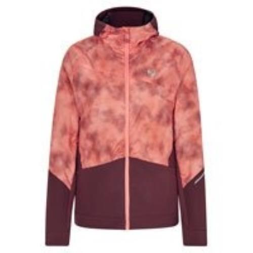 Ziener NAKIMA pink stripe print, 42 Dámska softshell bunda