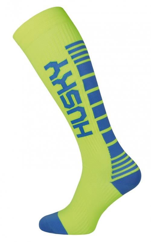 Husky Compress fit green/blue, S-M Ponožky