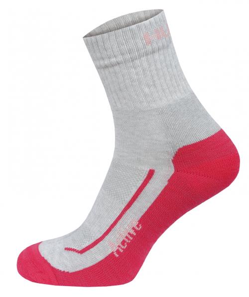Husky Active grey/red, M(36-40) Ponožky