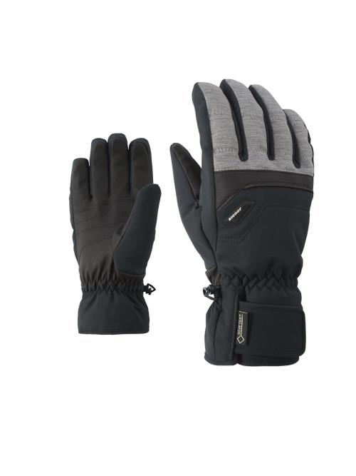 Ziener GLYN GTX + GORE PLUS WARM dark melange, 9 Pánske rukavice