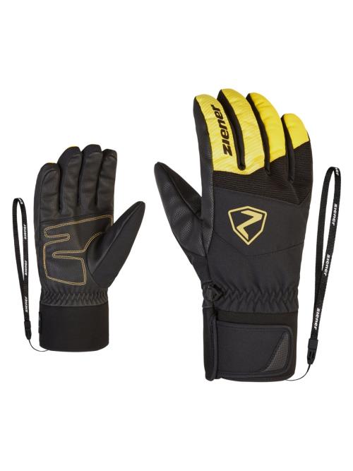 Ziener GINX AS® AW lime green, 11 Pánske rukavice