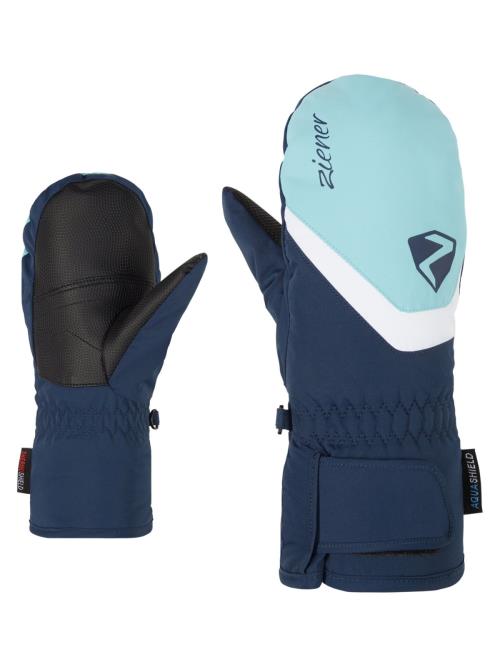 Ziener LORIANO AS® MITTEN JUNIOR dark navy, 4,5 Detské rukavice