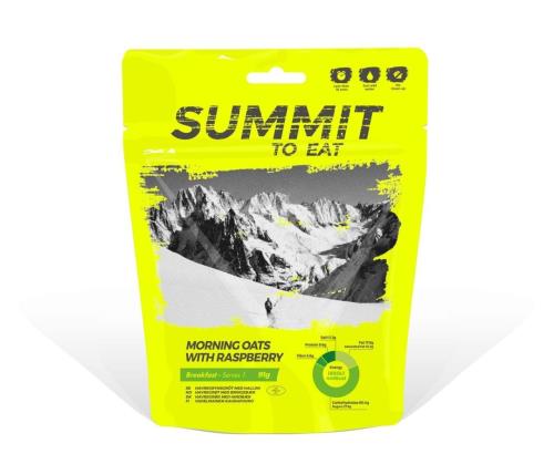Summit to eat Ovsená kaša s malinami pozri obrázok Dehydrovaná strava