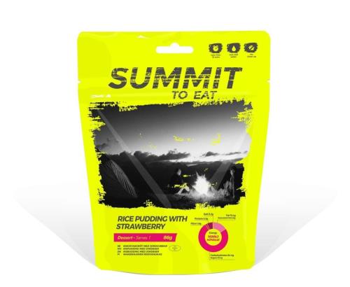 Summit to eat Ryžový nákyp s jahodami pozri obrázok Dehydrovaná strava