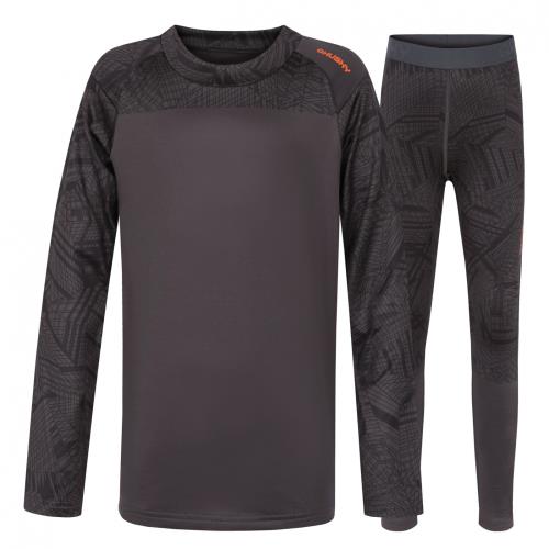 Husky Detský termo set Active Winter grafit, 140 Termoprádlo Active Winter