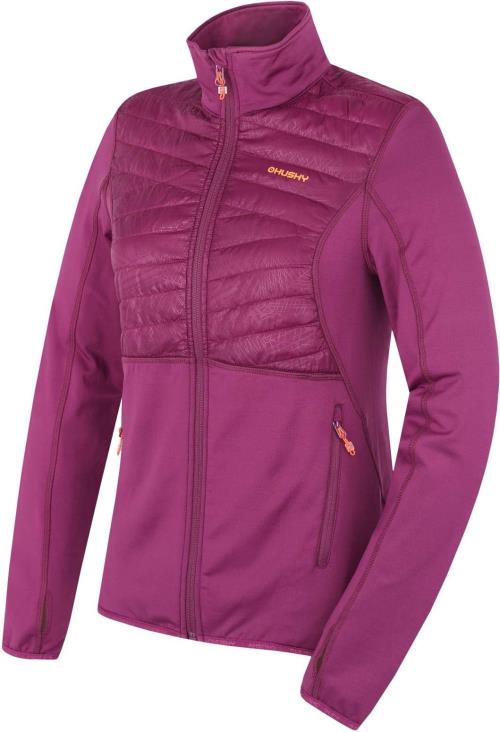 Husky Airy L deep wine, S Dámska mikina na zips