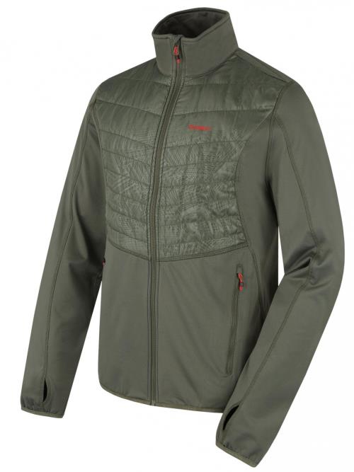 Husky Airy M khaki, M Pánska mikina