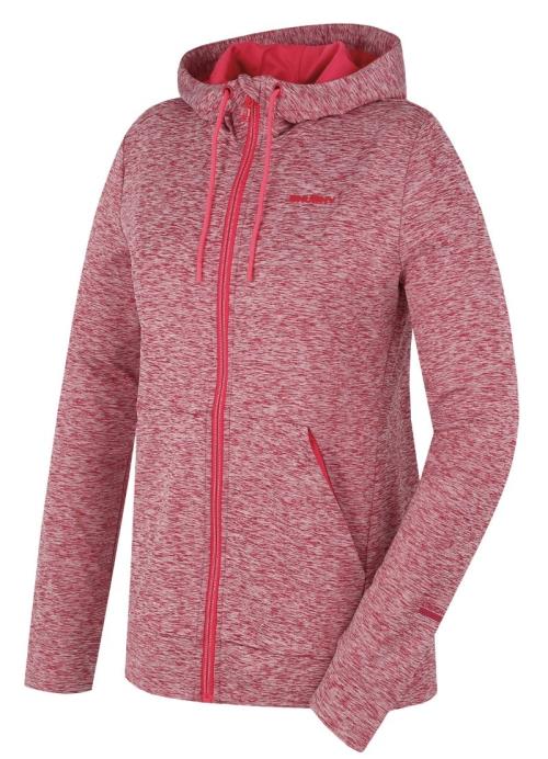 Husky Alony L magenta, XL Dámska mikina s kapucňou