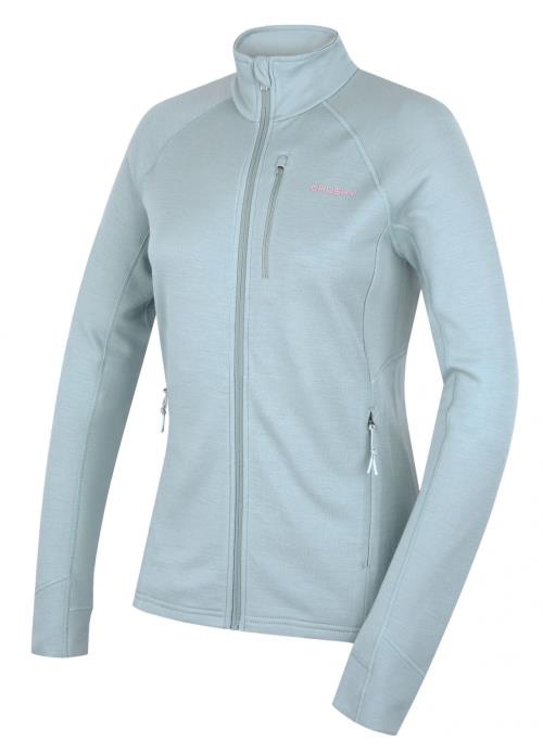 Husky Alou L faded mint, XL Dámska mikina z merino vlny