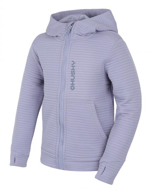 Husky Anara K purple, 140 Detská mikina s kapucňou