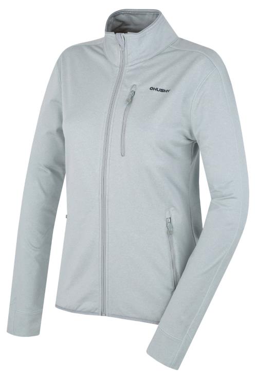 Husky Ane L lt. grey, XL Dámska mikina na zips