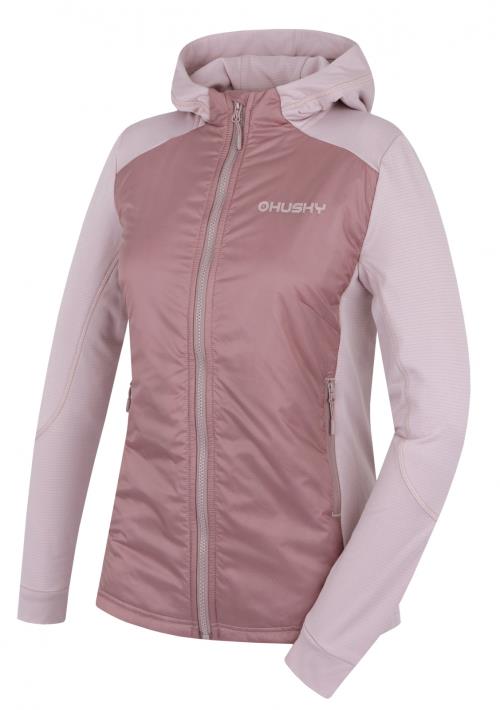 Husky Any L light purple, XL Dámska mikina na zips