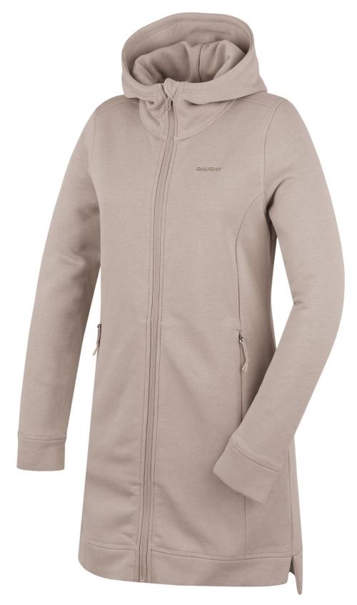 Husky Aroldin L beige, XXL Dámska mikina