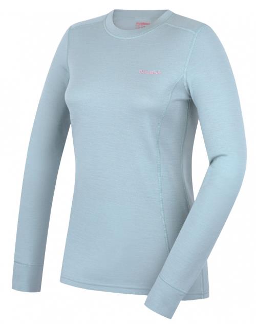 Husky Aron L faded mint, L Dámska merino mikina