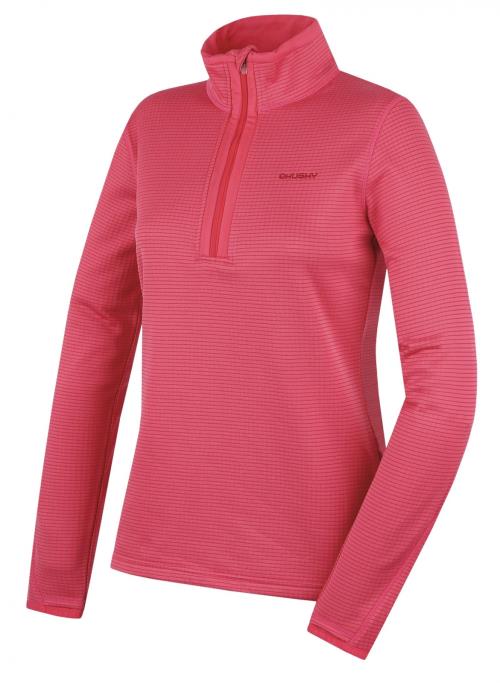 Husky Artic L pink, XL Dámska mikina s rolákom