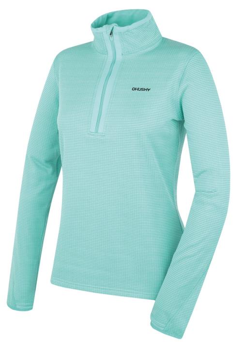 Husky Artic L turquoise, XXL Dámska mikina s rolákom