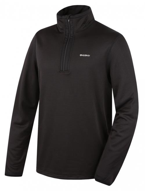 Husky Artic M black, XXXL Pánska mikina s rolákom