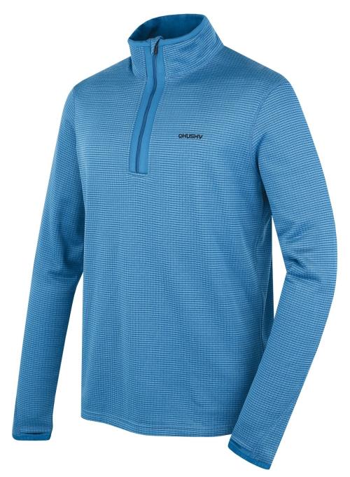 Husky Artic M blue, S Pánska mikina s rolákom