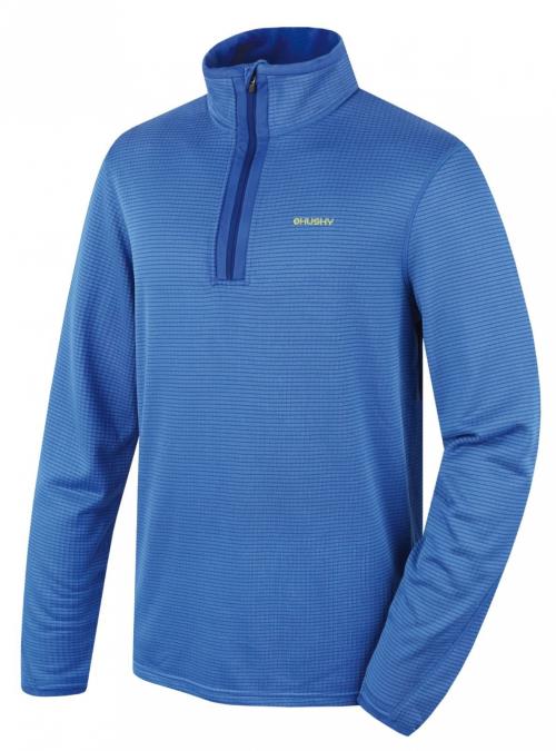 Husky Artic M blue, S Pánska mikina s rolákom
