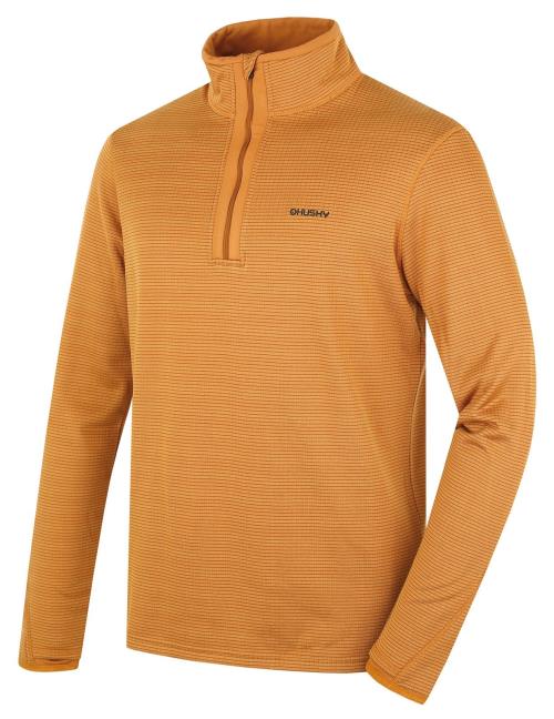 Husky Artic M mustard, XL Pánska mikina s rolákom
