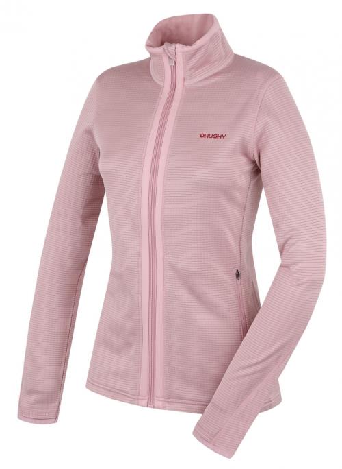 Husky Artic Zips L faded pink, XL Dámska mikina na zips