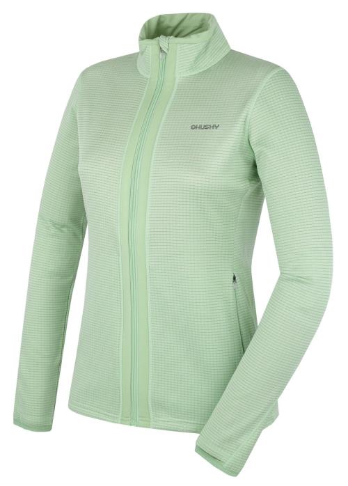 Husky Artic Zip L lt. green, L Dámska mikina na zips