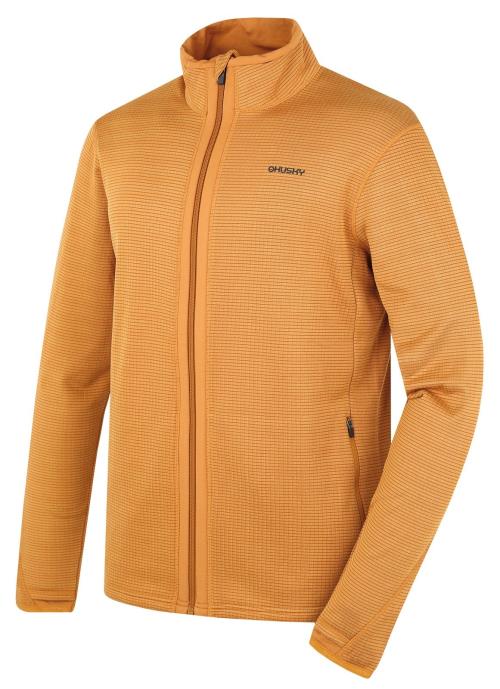Husky Artic Zips M mustard, XL Pánska mikina na zips