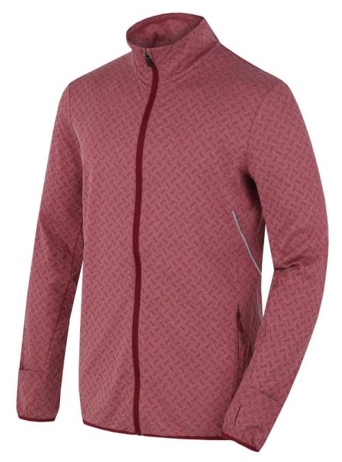 Husky Astel M bordo, M Pánska mikina na zips
