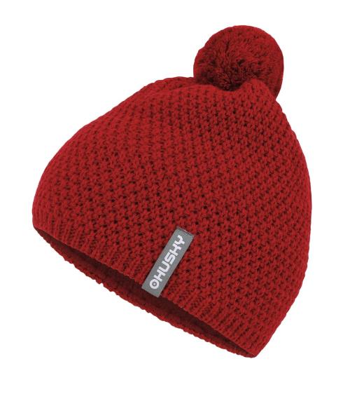 Husky Cap 36 red, XS Dětská čepice