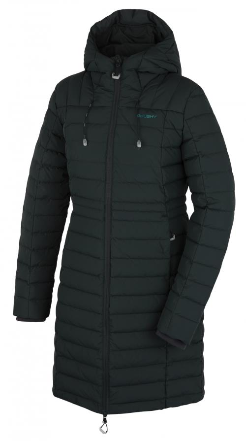 Husky Daili L dark green, M Dámsky páperový kabát