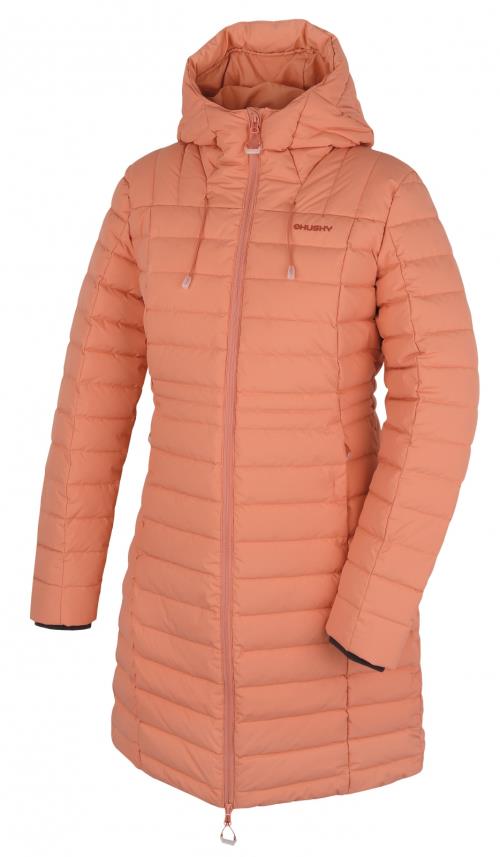 Husky Daili L faded orange, XXL Dámsky páperový kabát