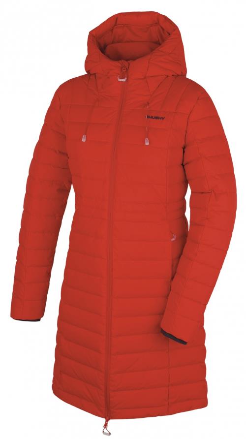 Husky Daili L red, S Dámsky páperový kabát