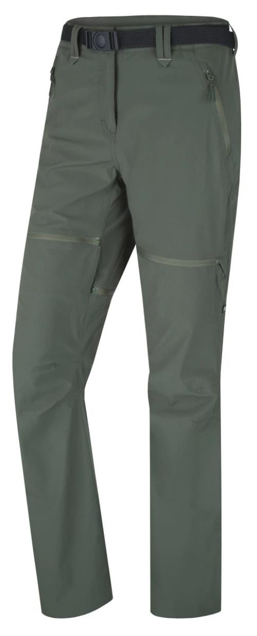 Husky Pilon L faded green, L Dámske outdoorové nohavice