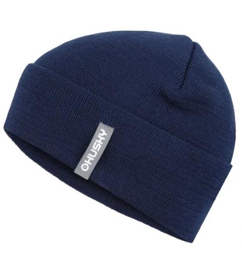 Husky Merhat 6 dark blue, XS Dětská merino čepice