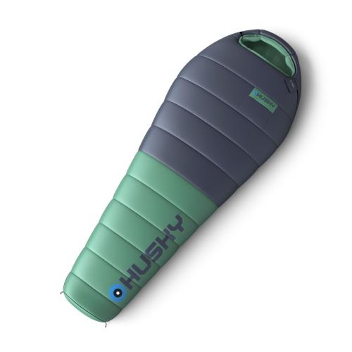 Husky Dinis -10°C blue/mint Perový trojsezónny spacák