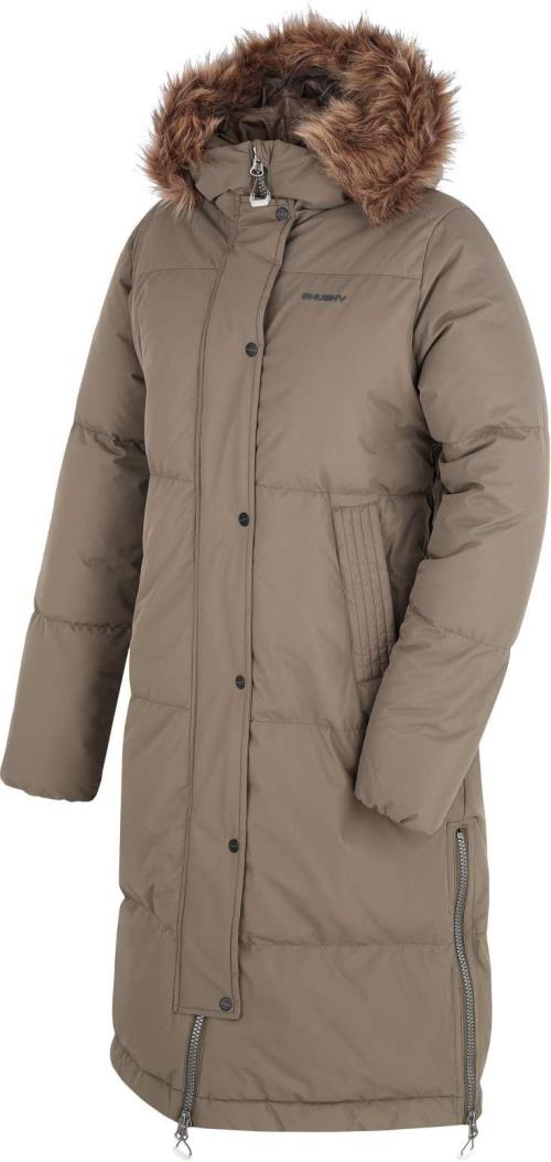 Husky Downbag L deep khahi, XL Dámsky perový kabát