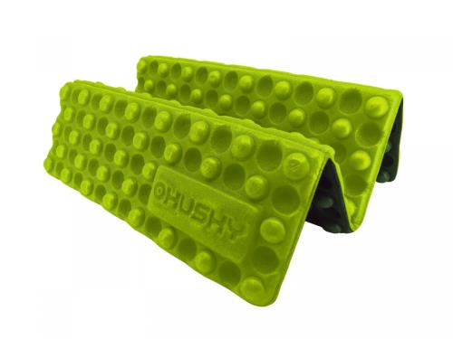 Husky Sedátko skladacie FUBY lt. green/dk. green Doplnky