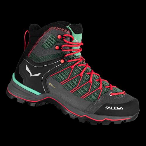 Salewa SALEWA Mtn trainer lite mid GTX Feld Green/Fluo Coral, 41 Dámske trekové topánky
