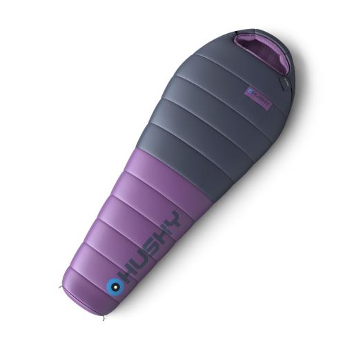 Husky Drape Ladies -20°C blue/purple Perový zimný dámsky spacák