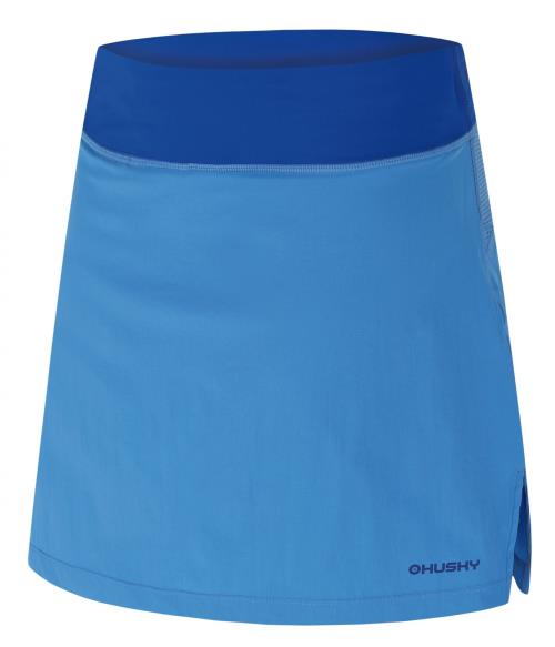 Husky Flamy L blue, XS Dámska funkčná sukňa so šortkami