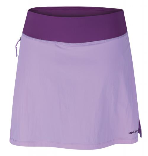 Husky Flamy L purple, S Dámska funkčná sukňa so šortkami