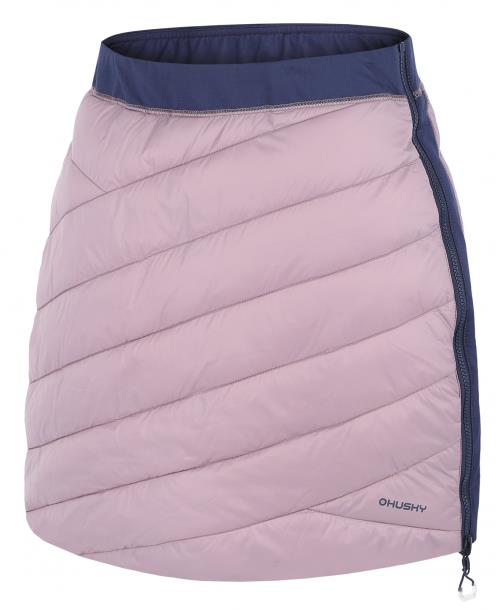 Husky Freez L lt.fd. wine/dk.blue, M Dámska obojstranná zimná sukňa