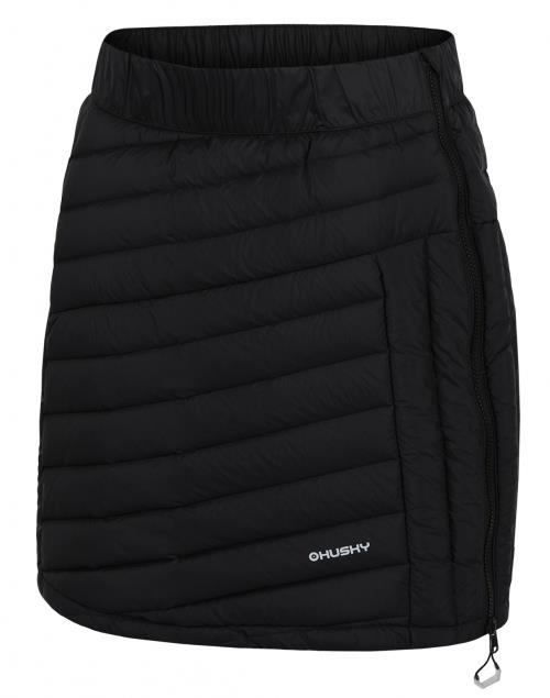 Husky Frozy L black, S Dámska páperová sukňa