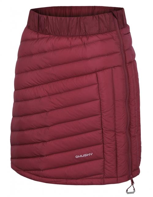 Husky Frozy L faded bordo, S Dámska páperová sukňa